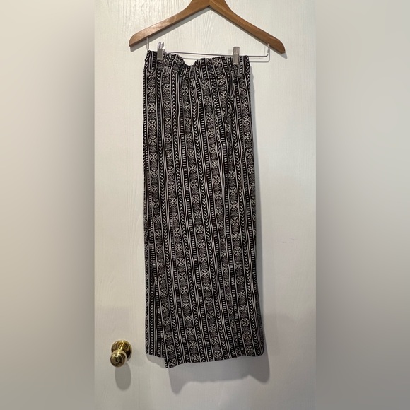 Wide leg drawstring pants - Picture 1 of 6